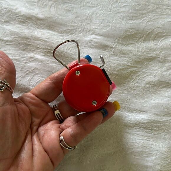 Clicker Tally Counter Red Plastic - Picture 4 of 4